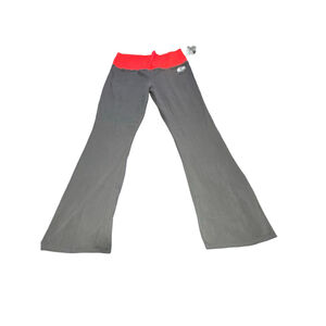 Women's NHL Gray Red Boot Cut Flare Pants L